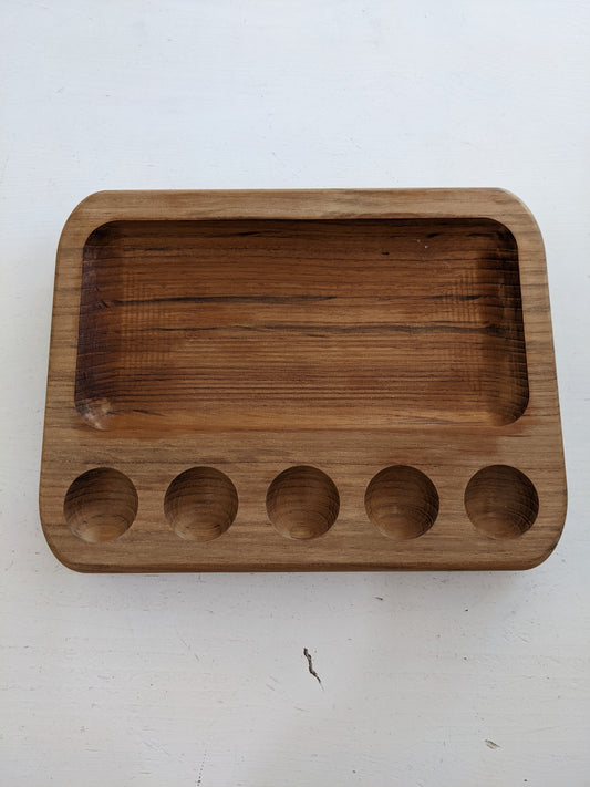 Burmese Teak Manifestation Tray