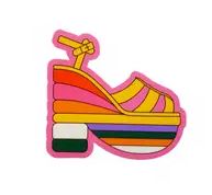 Rainbow Shoe Vinyl Sticker