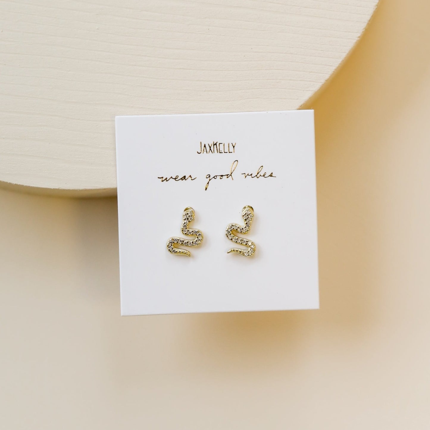 Snake Stud Earrings | Jax Kelly