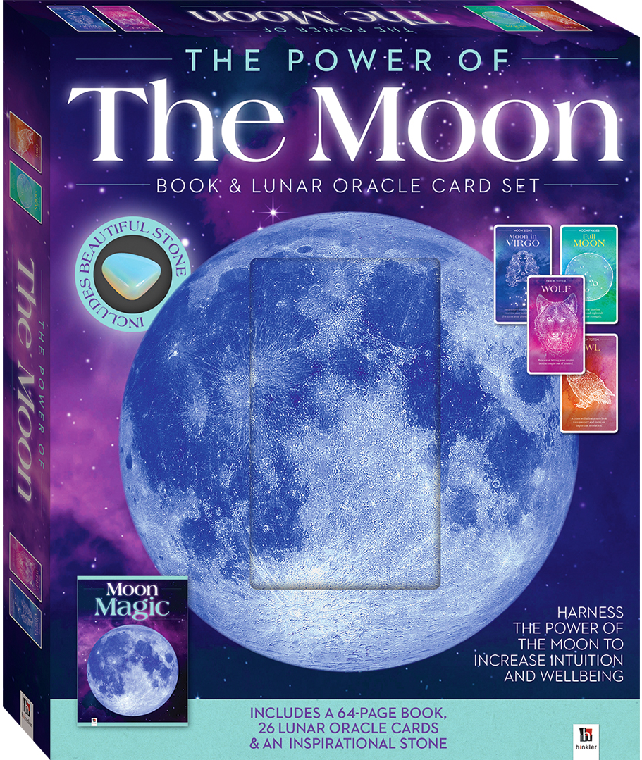 Power Of The Moon: Lunar Oracle Cards & Book Set