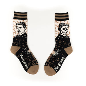 Nikola Tesla Crew Socks