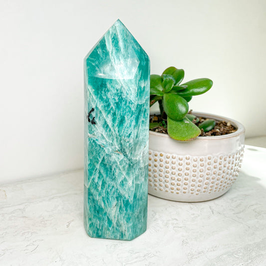 Amazonite Standing Points