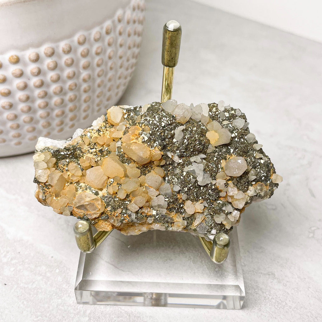 Calcite with Pyrite Specimen