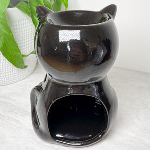 Black Cat Ceramic Oil + Wax Burner