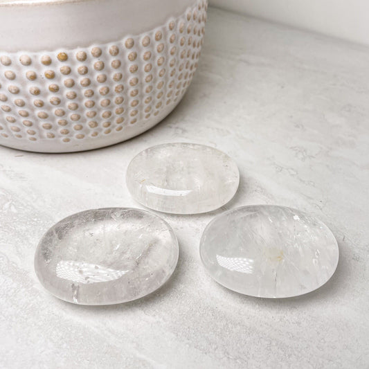 Clear Quartz Pebbles