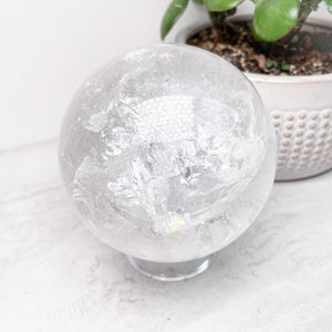 Clear Quartz Spheres