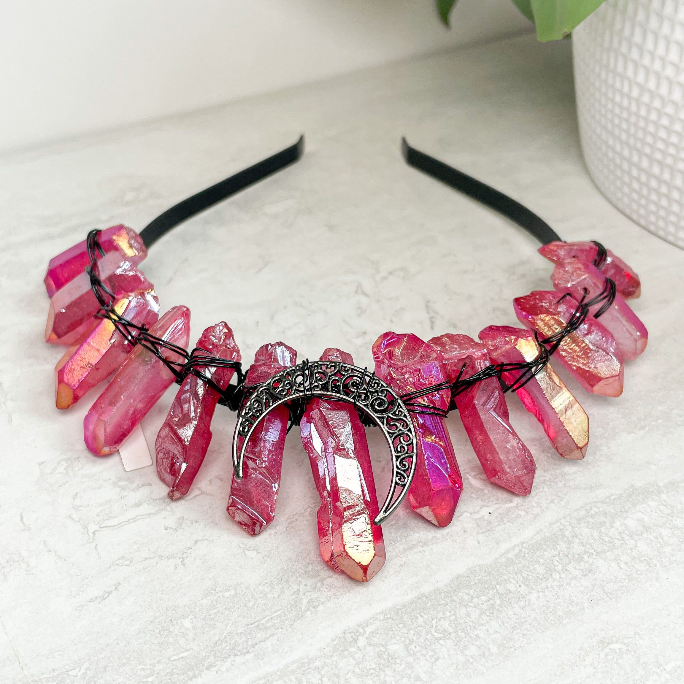 Queen Witch Crystal Crown | Various Colors