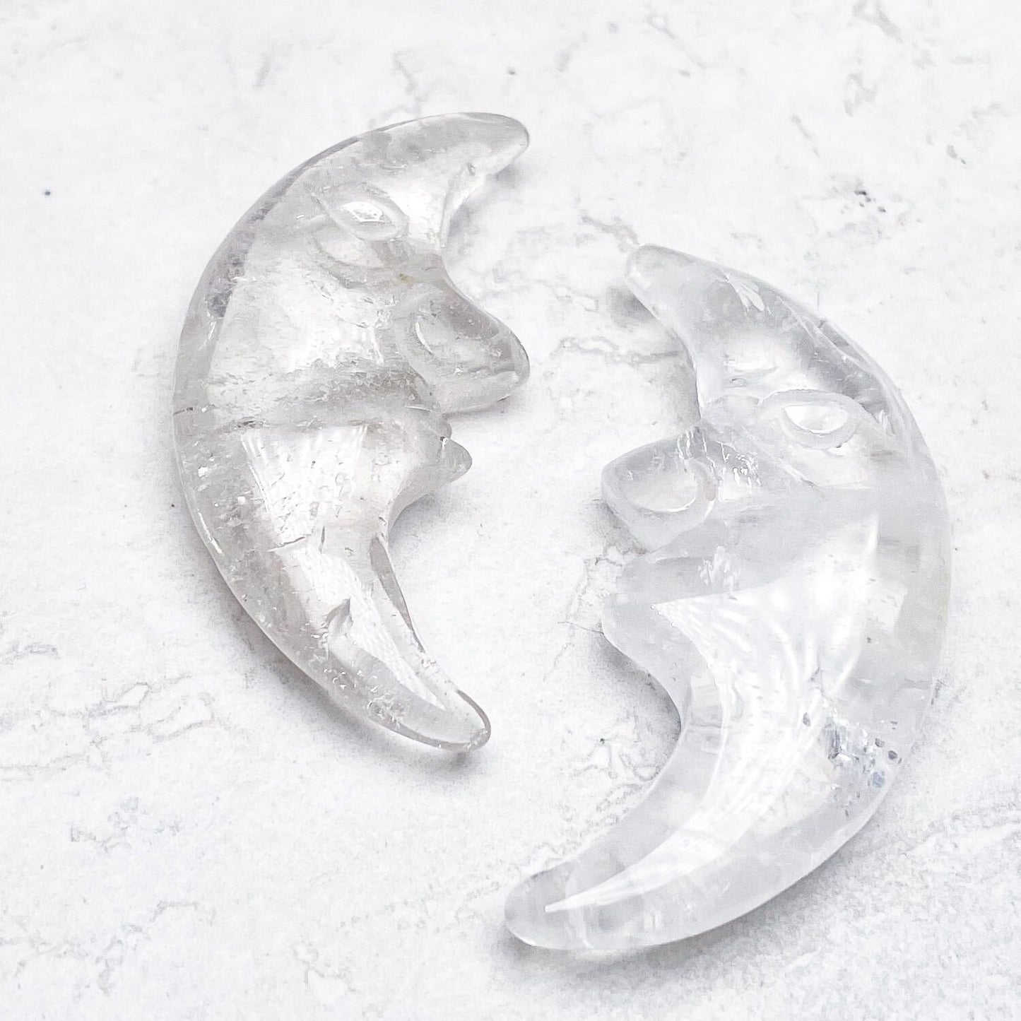 Crystal Moon Carvings