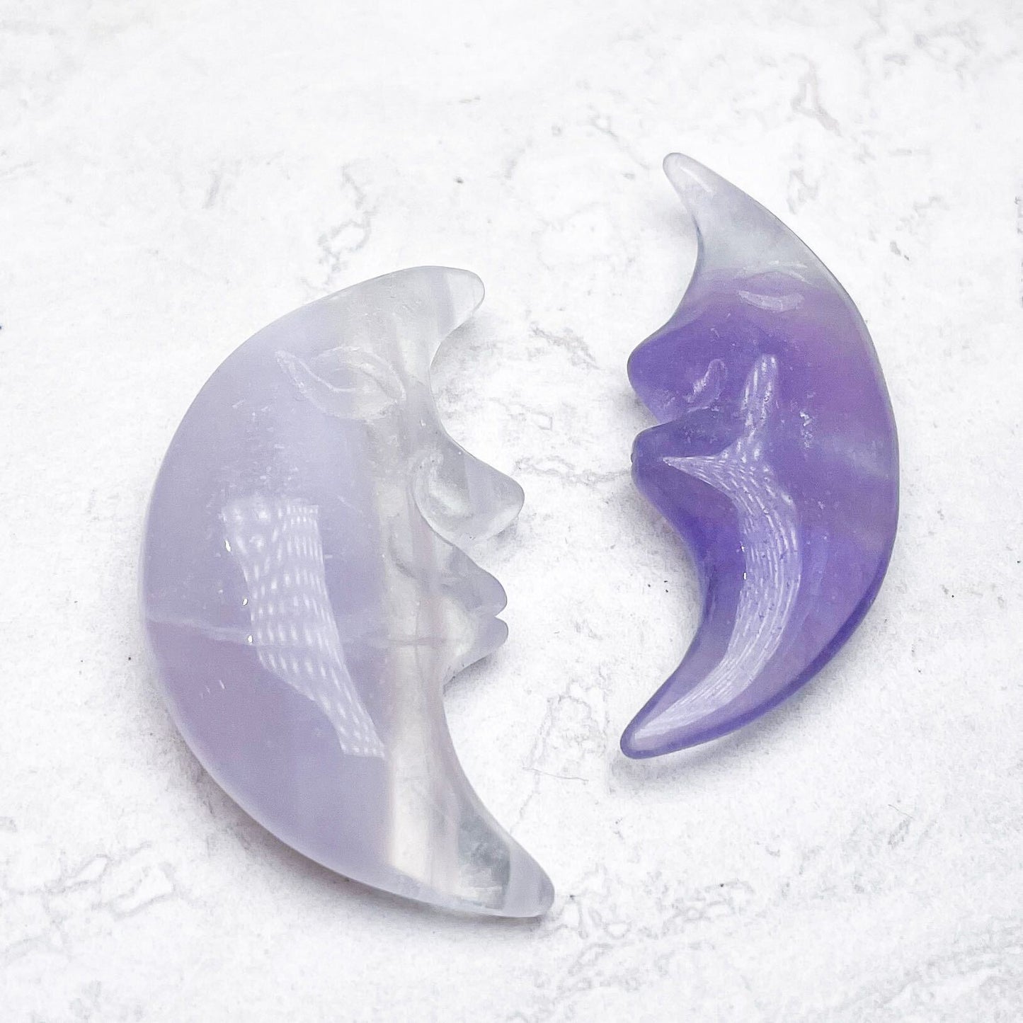 Crystal Moon Carvings