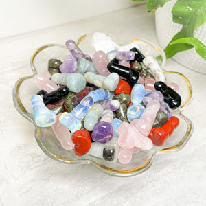 Crystal Phallus | Assorted Stones |  Various Sizes