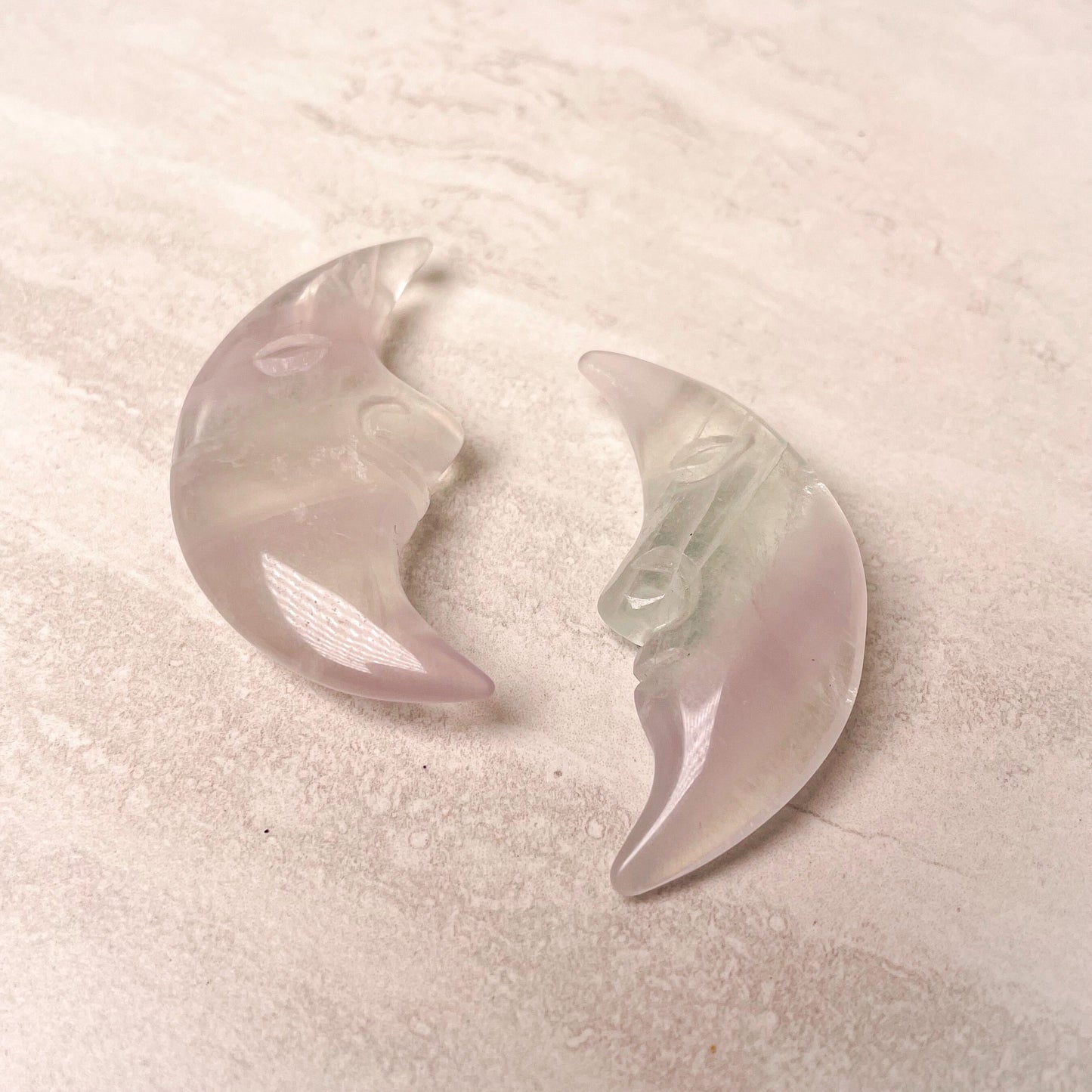 Crystal Moon Carvings
