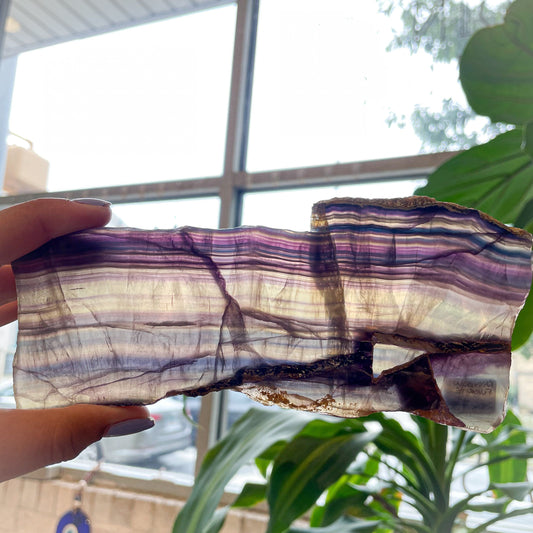 Rainbow Fluorite Slabs | Various Sizes