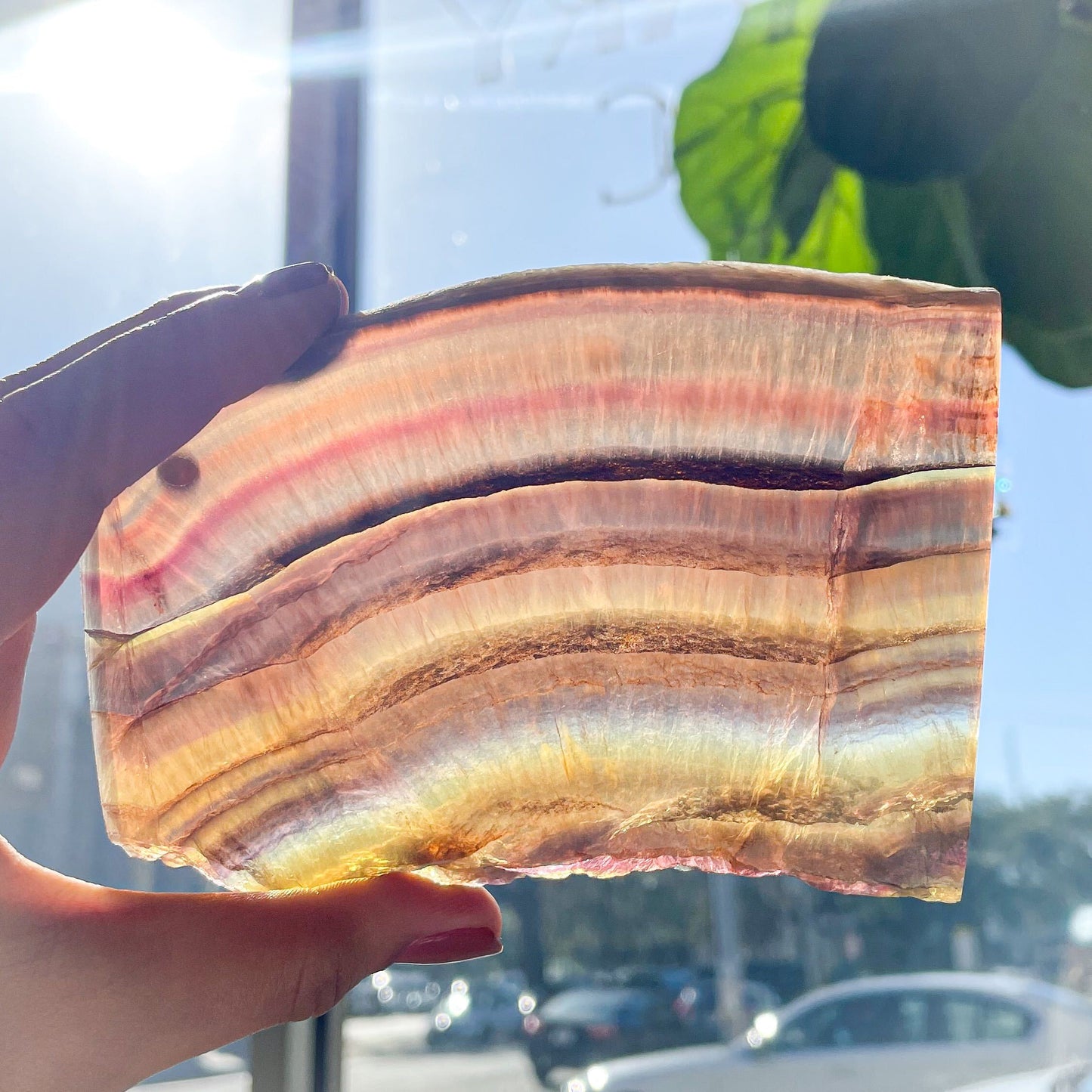 Rainbow Fluorite Slabs | Various Sizes