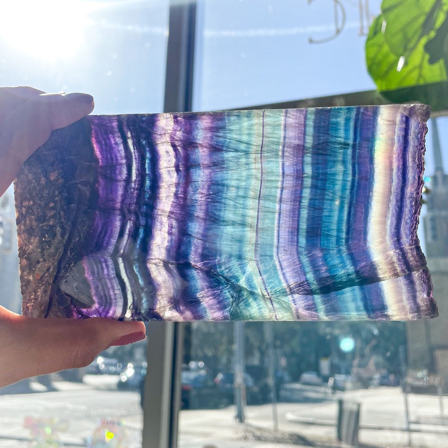 Rainbow Fluorite Slabs | Various Sizes