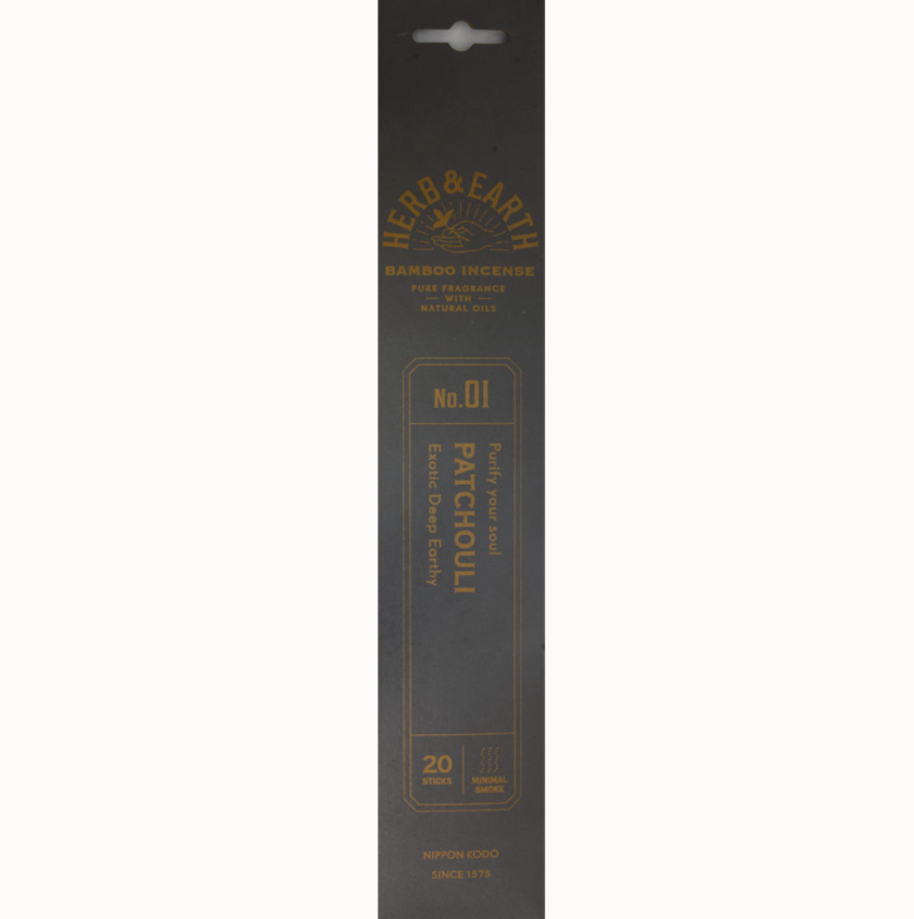 Herb & Earth Bamboo Incense Sticks