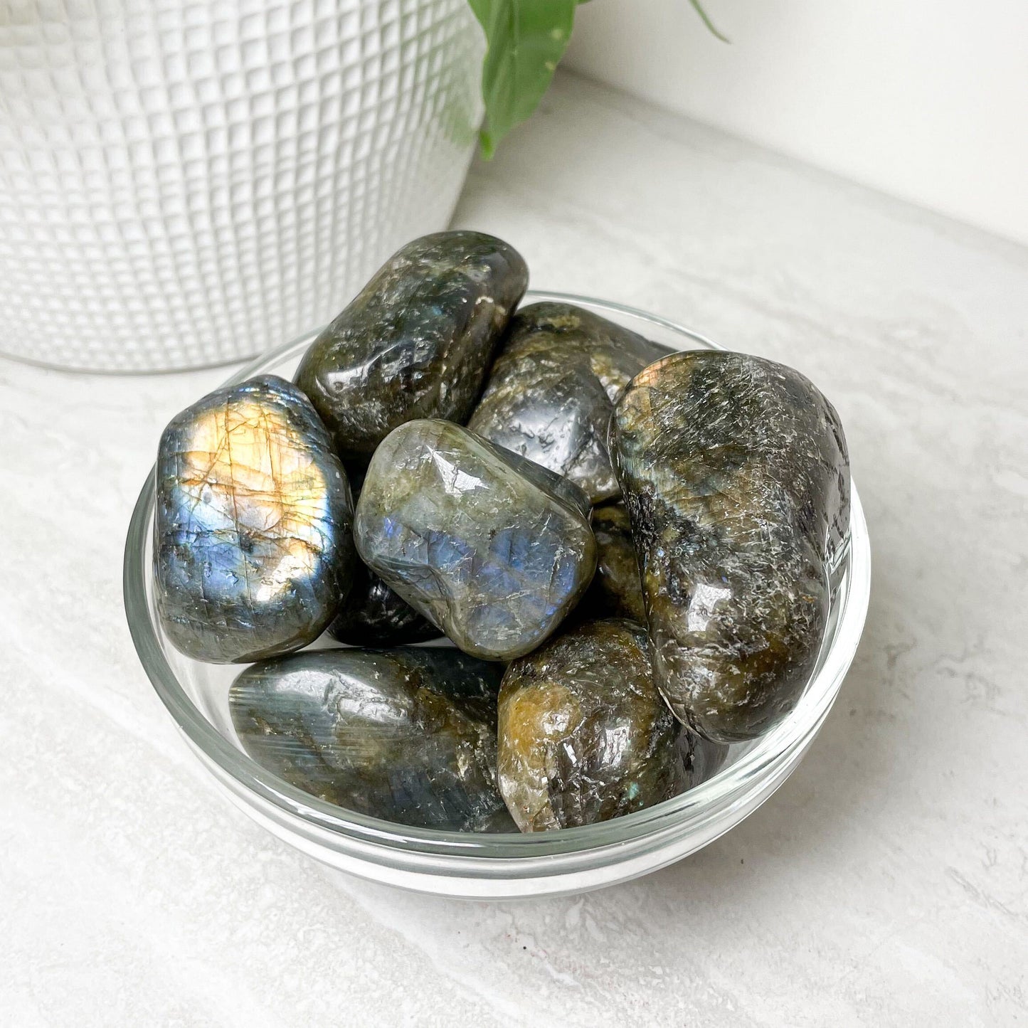 Labradorite Palmstones
