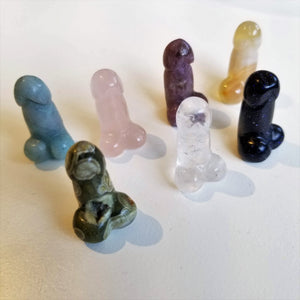 Crystal Phallus | Assorted Stones |  Various Sizes