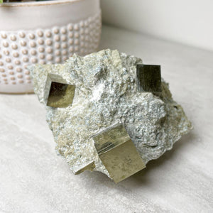 Pyrite in Matrix; Mined Vavajun, Spain - Various Sizes