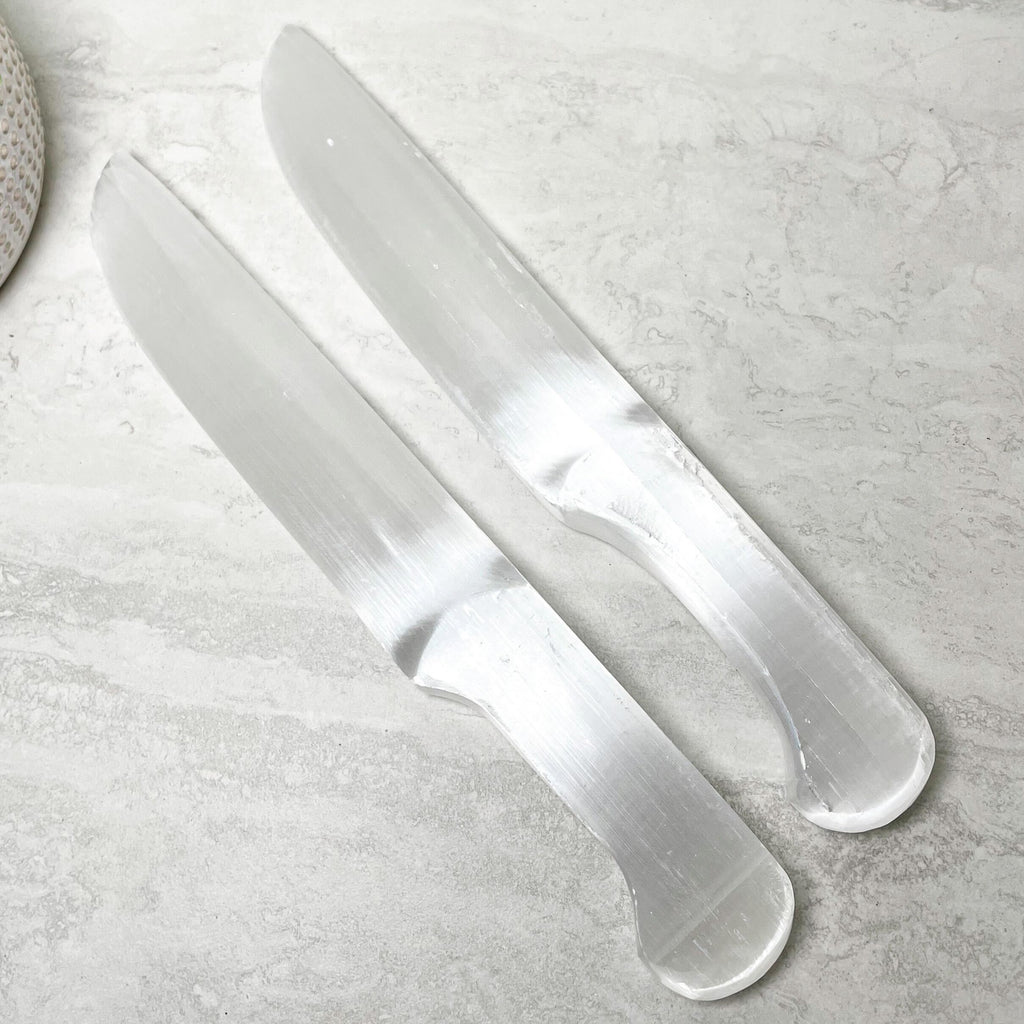 Selenite Daggers