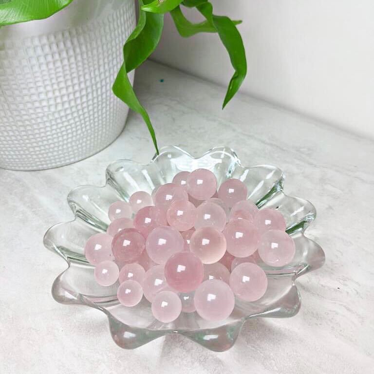 Star Rose Quartz Mini Sphere