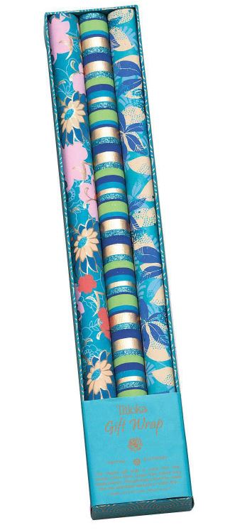 Triloka Eco-friendly Wrapping Paper - Various Colors