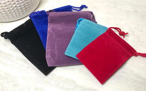 Velvet Pouch | Various Sizes and Colors
